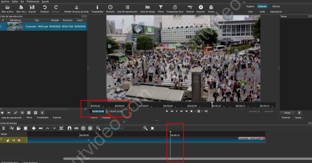 Paso2 - Situar el cabezal de reproducción