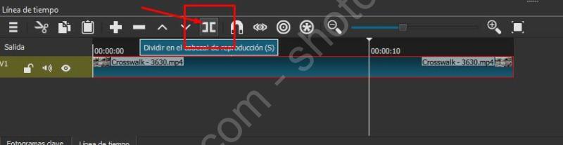 Dividir en el cabezal de reproducción