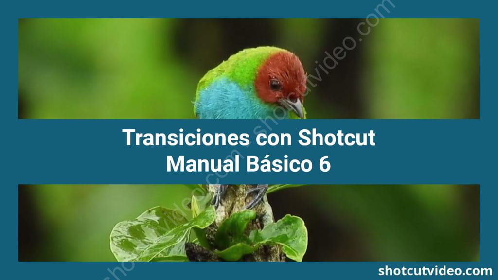 Manual básico 6 - Transiciones con Shotcut